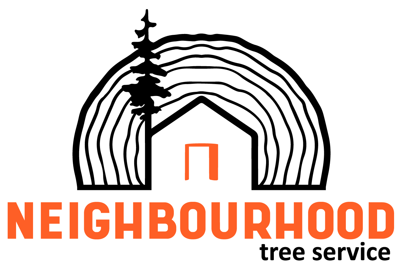 Neighbourhood Tree Service logo nanaimo tree service and arbourist vancouver island
